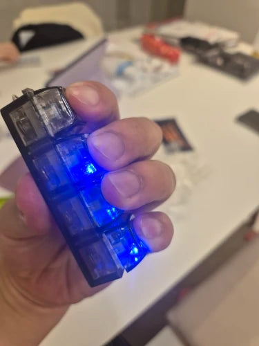 Customer photo of the ClickKlacks keychain from Jordan L.