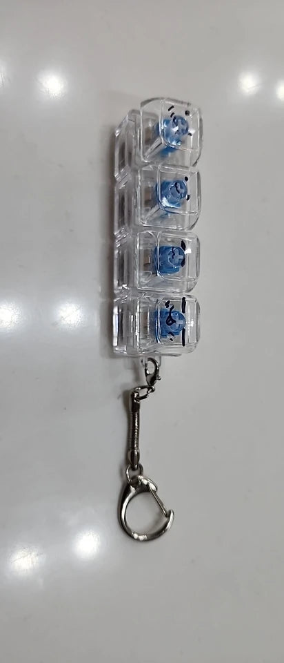 Customer photo of the ClickKlacks keychain from Chloe V.